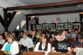 Spotkanie ze studentami w Muzeum Regionalnym w Siedlcach z okazji Dni Historyka, kwiecień 2009